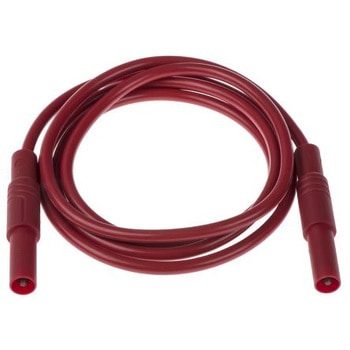 Hirschmann Test & Measurement テストリード線 1000V ac/dc， 赤， 1m(934075101) Hirschmann Test & Measurement