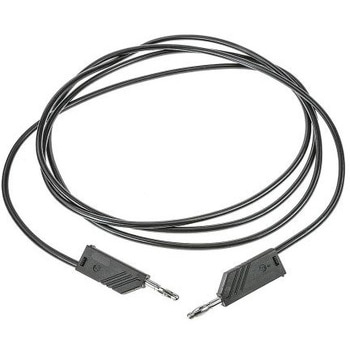 Hirschmann Test & Measurement テストリード線 60V dc， 黒， 2m(934066100) Hirschmann Test & Measurement