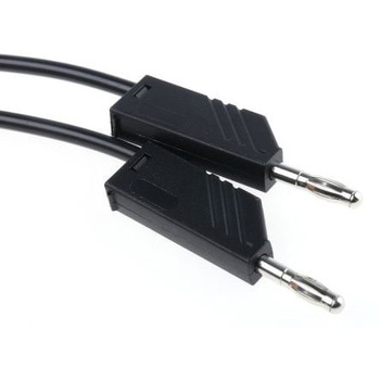 Hirschmann Test & Measurement テストリード線 60V dc， 黒， 1.5m Hirschmann Test & Measurement