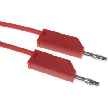 Hirschmann Test & Measurement テストリード線 60V dc， 赤， 2m(934094101) Hirschmann Test & Measurement