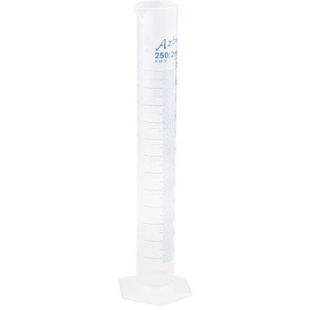 RS PRO PP製 目盛付きシリンダ 250ml RS PRO