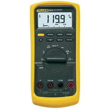 FLUKE 83V Fluke デジタルマルチメータ (ハンドヘルドタイプ)，分解能