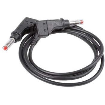 マルチコンタクト テストリード線 600V， 黒， 1m(66.9407-100-21) MULTI-CONTACT