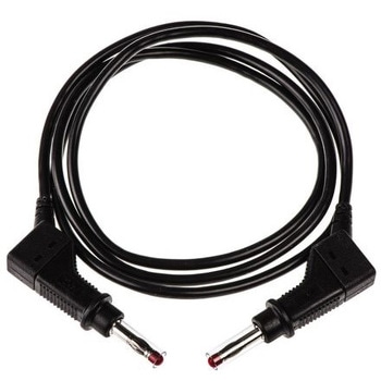 マルチコンタクト テストリード線 600V， 黒， 1m(66.9408-100-21) MULTI-CONTACT
