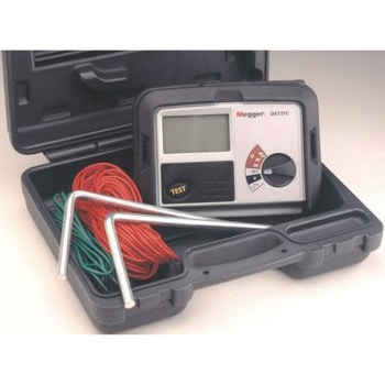 Megger DET3TC 接地抵抗計 絶対最大抵抗 2kΩ， DET3TC MEGGER