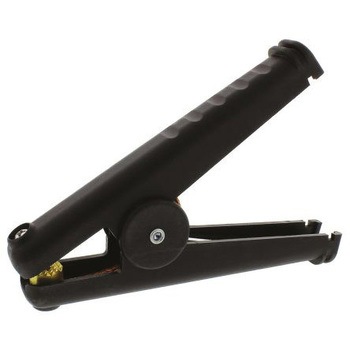 ミューラー BU-102W-0 わに口クリップ 400A 41mm， 黒 MUELLER ELECTRIC