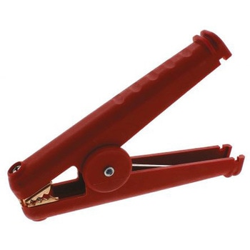 ミューラー BU-102BK-2 わに口クリップ 300A 41mm， 赤 MUELLER ELECTRIC