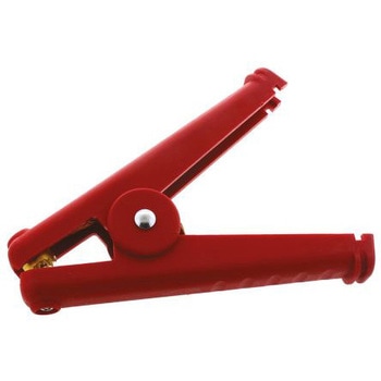ミューラー BU-102W-2 わに口クリップ 400A 41mm， 赤 MUELLER ELECTRIC