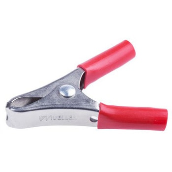 ミューラー BU-40A-2 わに口クリップ， 赤 MUELLER ELECTRIC