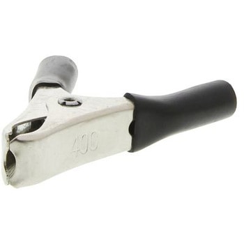 ミューラー BU-40C-0 わに口クリップ 20A 19mm， 黒 MUELLER ELECTRIC