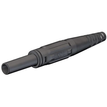 マルチコンタクト バナナプラグ 真鍮 73.5mm 黒 MULTI-CONTACT