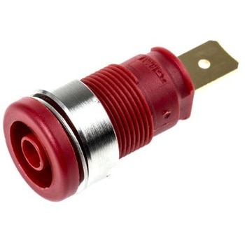 SOCKET 4MM， EB262-F6.3， RED Hirschmann Test & Measurement