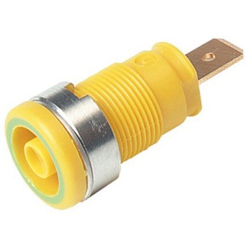 Hirschmann Test & Measurement バナナプラグ 真鍮 33mm 黄/緑 Hirschmann Test & Measurement
