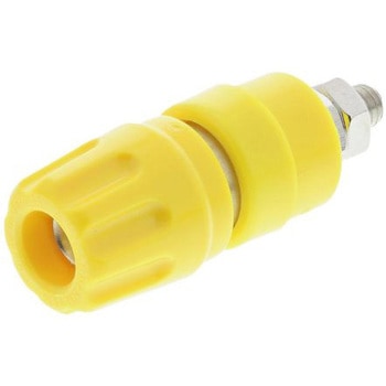 Hirschmann Test & Measurement バナナプラグ 真鍮 42mm 黄 Hirschmann Test & Measurement