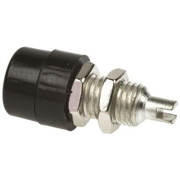 Hirschmann Test & Measurement バナナプラグ 真鍮 23.5mm 黒(930176100) Hirschmann Test & Measurement