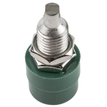 Green panel socket，4mm Hirschmann Test & Measurement