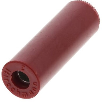 Red cable socket，4mm Hirschmann Test & Measurement