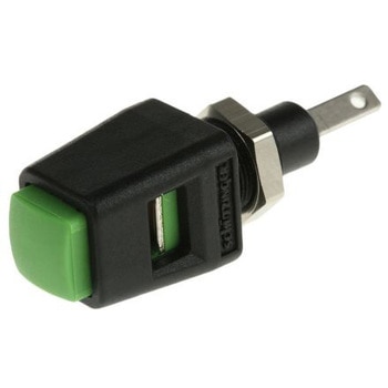 Green quick release terminal， 2.8mm tab Schutzinger