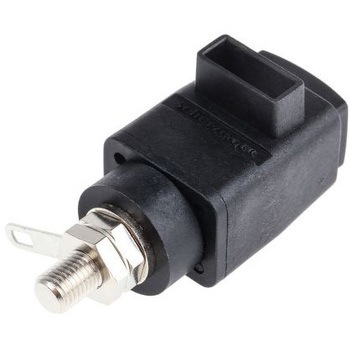 Black quick release safety terminal Schutzinger