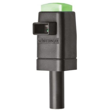 Green quick release terminal， 4mm plug(SDK 799 / GN) Schutzinger