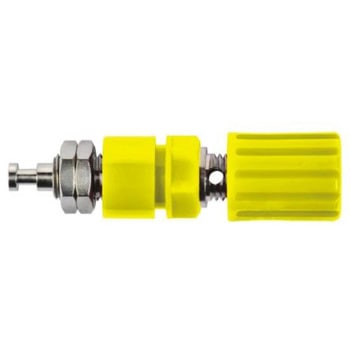 Schutzinger バナナプラグ 真鍮 41mm 黄 Schutzinger