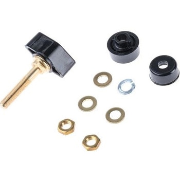 Schutzinger， ターミナル， 黒 4mm Schutzinger