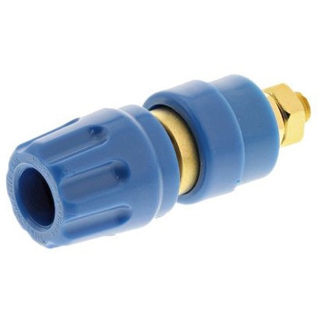 Hirschmann Test & Measurement バインディングポスト， 青 Hirschmann Test & Measurement