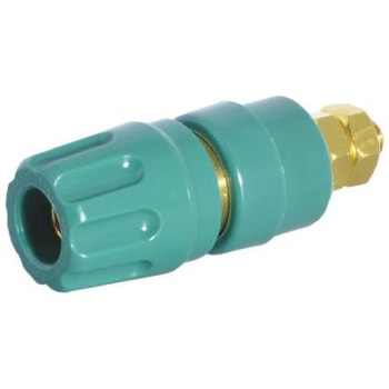Hirschmann Test & Measurement バインディングポスト， 緑 Hirschmann Test & Measurement