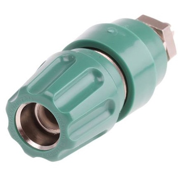 Hirschmann Test & Measurement バナナプラグ 真鍮 52mm 緑 Hirschmann Test & Measurement