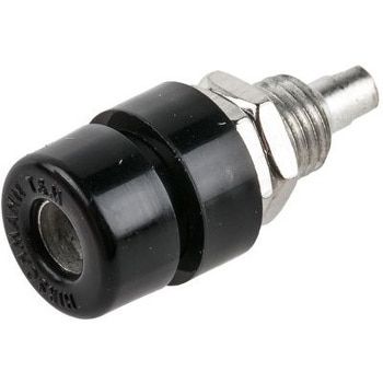Hirschmann Test & Measurement バナナプラグ 真鍮 23.5mm 黒 Hirschmann Test & Measurement