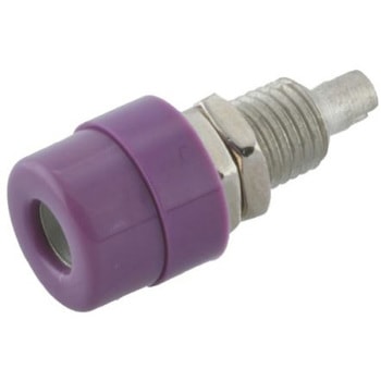 Hirschmann Test & Measurement バナナプラグ 真鍮 23.5mm 紫 Hirschmann Test & Measurement