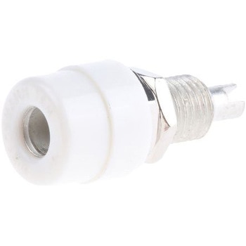 Hirschmann Test & Measurement バナナプラグ 真鍮 23.5mm 白 - Hirschmann Test & Measurement