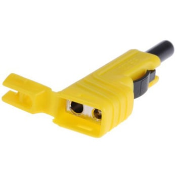 Hirschmann Test & Measurement バナナプラグ ベリリウム銅， 真鍮 65mm 黄 Hirschmann Test & Measurement