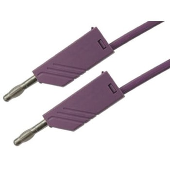 Hirschmann Test & Measurement テストリード線 30 V ac， 60 V dc， 紫， 1m - Hirschmann Test & Measurement