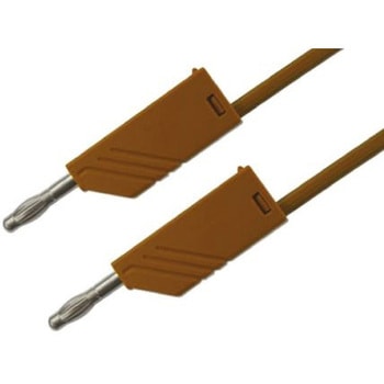 Hirschmann Test & Measurement テストリード線 30 V ac， 60 V dc， 茶， 2m - Hirschmann Test & Measurement