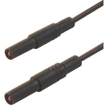 Hirschmann Test & Measurement テストリード線 1000V ac/dc， 黒， 50cm(934073100) Hirschmann Test & Measurement