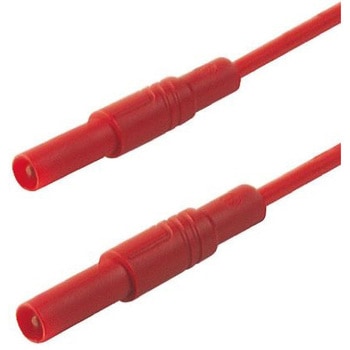 Hirschmann Test & Measurement テストリード線 1000V ac/dc， 赤， 50cm(934073101) Hirschmann Test & Measurement