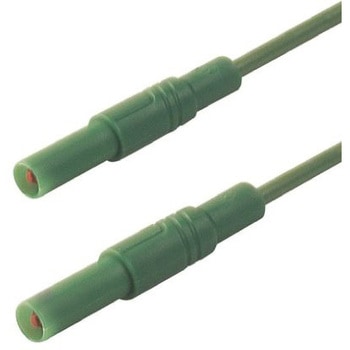 Hirschmann Test & Measurement テストリード線 1000V ac/dc， 緑， 1m(934075104) Hirschmann Test & Measurement