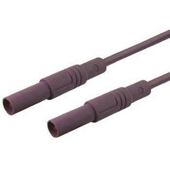 Hirschmann Test & Measurement テストリード線 1000V ac/dc， 紫， 1m(934075109) Hirschmann Test & Measurement
