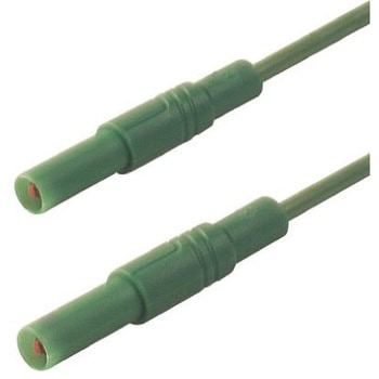 Hirschmann Test & Measurement テストリード線 1000V ac/dc， 緑， 2m(934077104) Hirschmann Test & Measurement