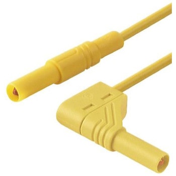 Hirschmann Test & Measurement テストリード線 1000V ac/dc， 黄， 1m(934083103) Hirschmann Test & Measurement