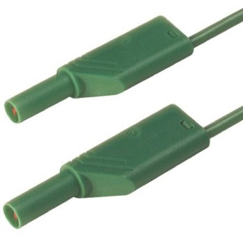 Hirschmann Test & Measurement テストリード線 1000V ac/dc， 緑， 50cm(934087104) Hirschmann Test & Measurement