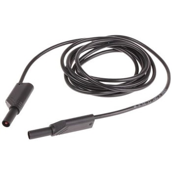 Hirschmann Test & Measurement テストリード線 1000V ac/dc， 黒， 2m(934089100) Hirschmann Test & Measurement