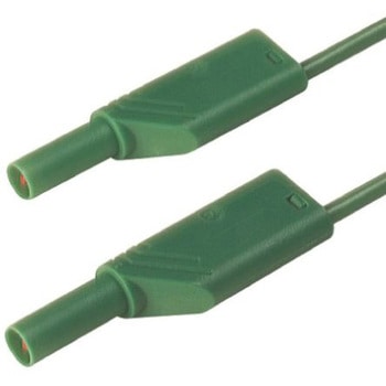 Hirschmann Test & Measurement テストリード線 1000V ac/dc， 緑， 2m(934089104) Hirschmann Test & Measurement
