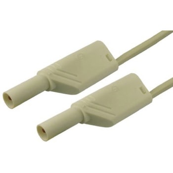 Hirschmann Test & Measurement テストリード線 1000V ac/dc， 白， 2m Hirschmann Test & Measurement