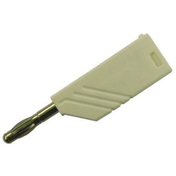 Hirschmann Test & Measurement バナナプラグ ベリリウム銅， 真鍮 58.5mm 白 Hirschmann Test & Measurement