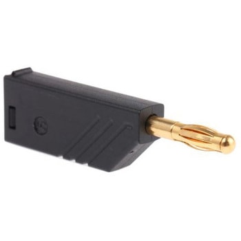 Hirschmann Test & Measurement バナナプラグ ベリリウム銅， 真鍮 58.5mm 黒 Hirschmann Test & Measurement