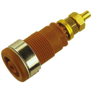 Hirschmann Test & Measurement バナナプラグ 真鍮 39mm 茶 Hirschmann Test & Measurement