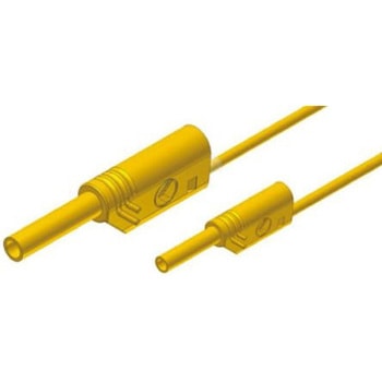 Hirschmann Test & Measurement テストリード線， 黄， 100cm - Hirschmann Test & Measurement