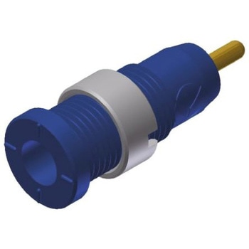 Hirschmann Test & Measurement バナナプラグ 真鍮 28mm 青 - Hirschmann Test & Measurement